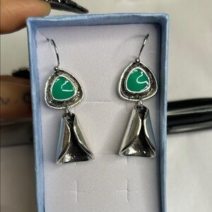 Vintage Native American wind chime earrings